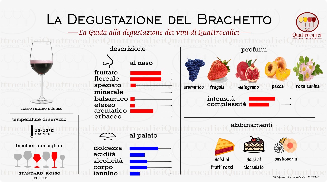 brachetto degustazione vino