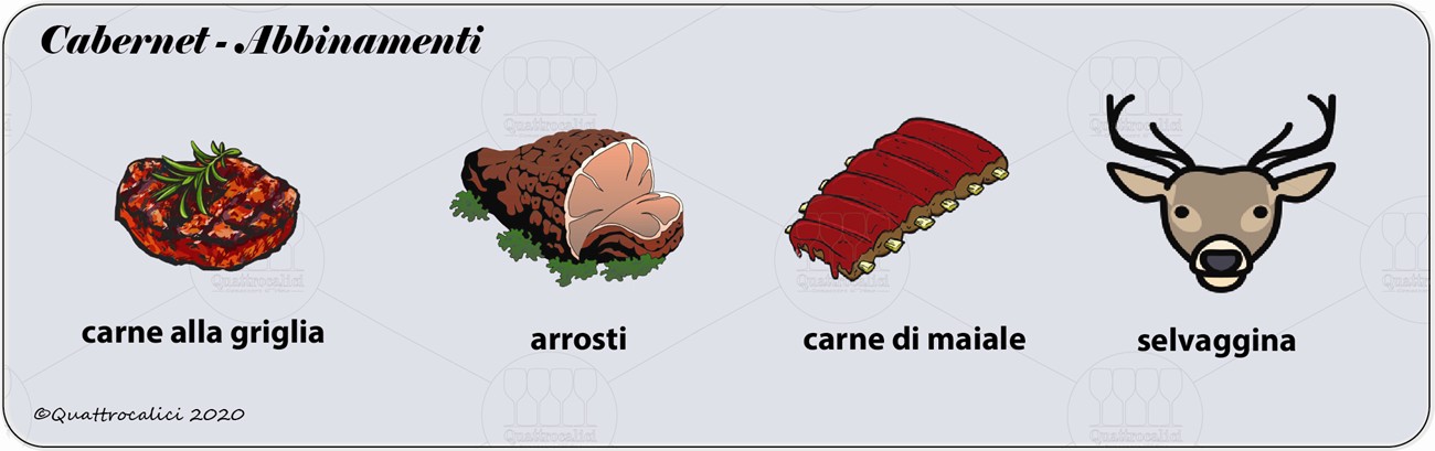 degustazione cabernet abinamenti