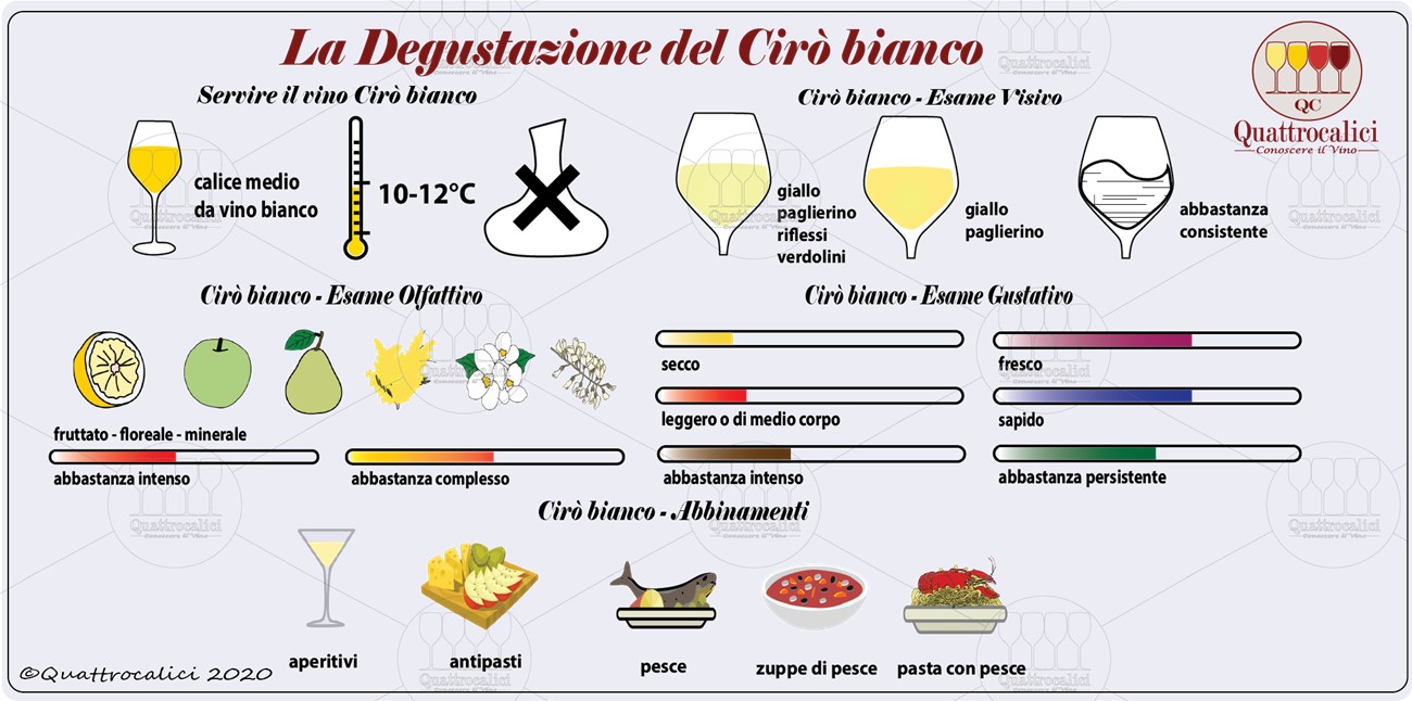 ciro bianco degustazione