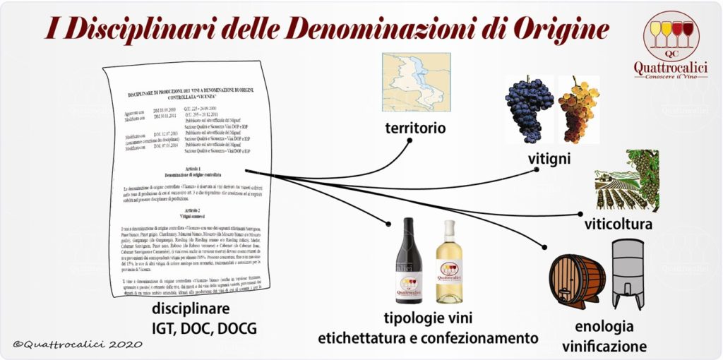 I Disciplinari per i vini in Italia Quattrocalici Conoscere il Vino I Disciplinari per i vini in Italia Quattrocalici Conoscere il Vino