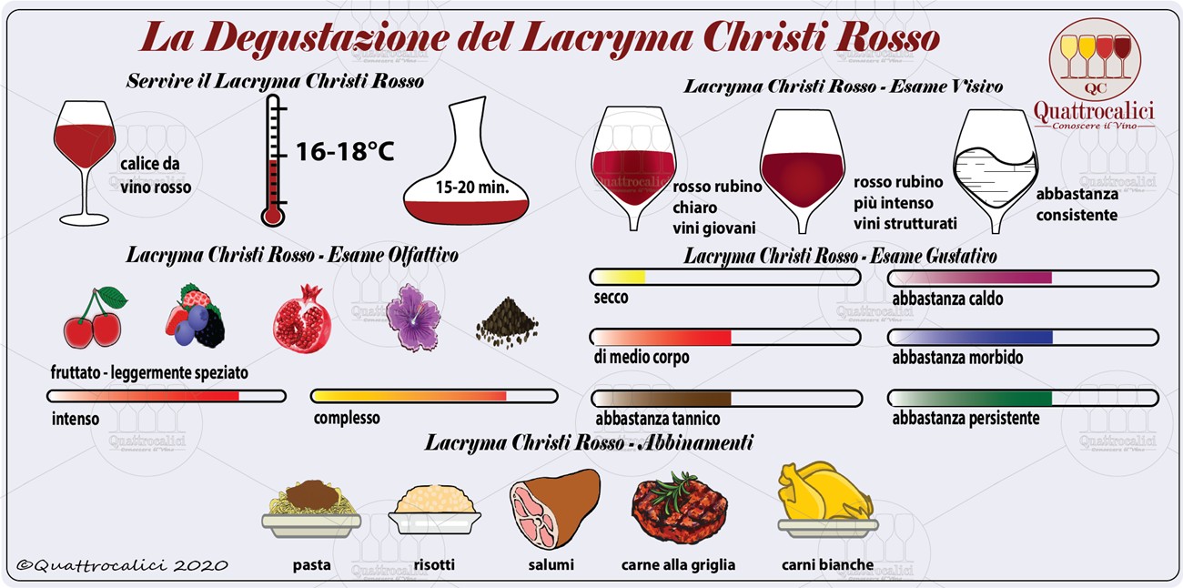 lacryma christi rosso degustazione