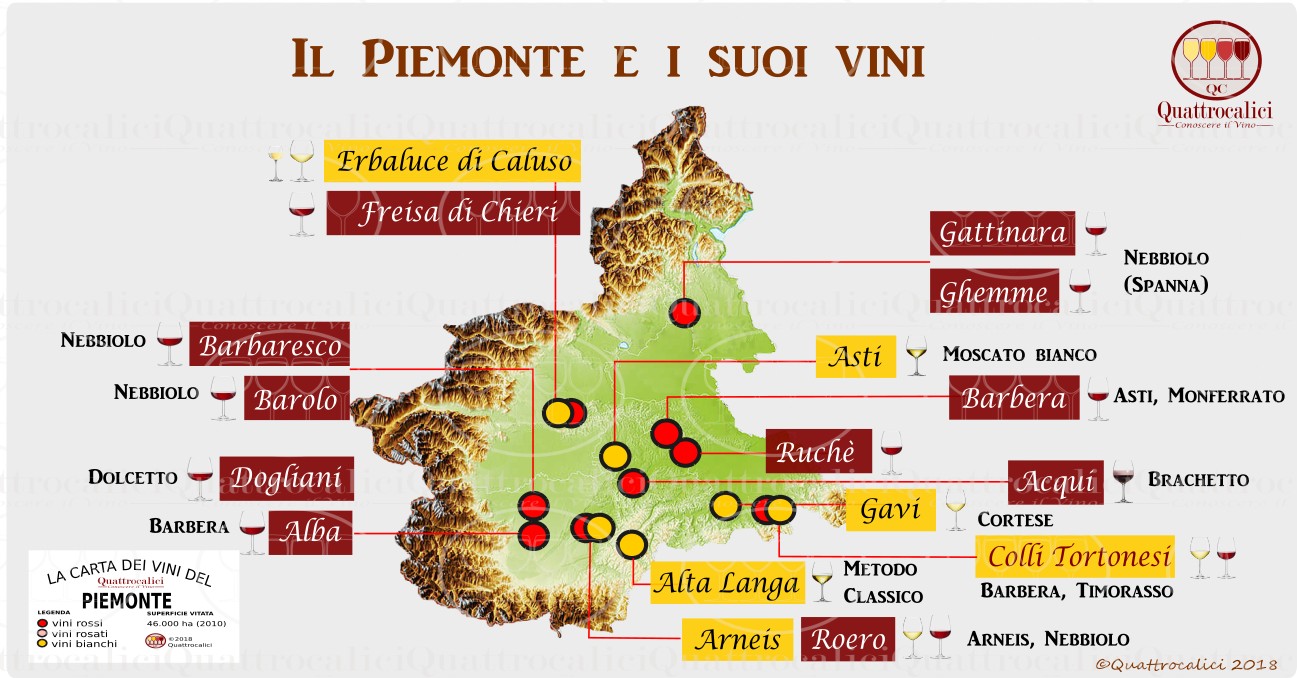 piemonte carta vini
