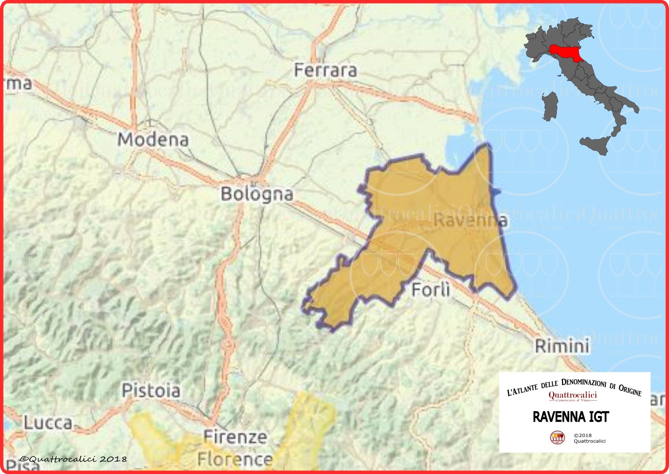 Ravenna IGT Quattrocalici Tutte le IGT della regione EmiliaRomagna