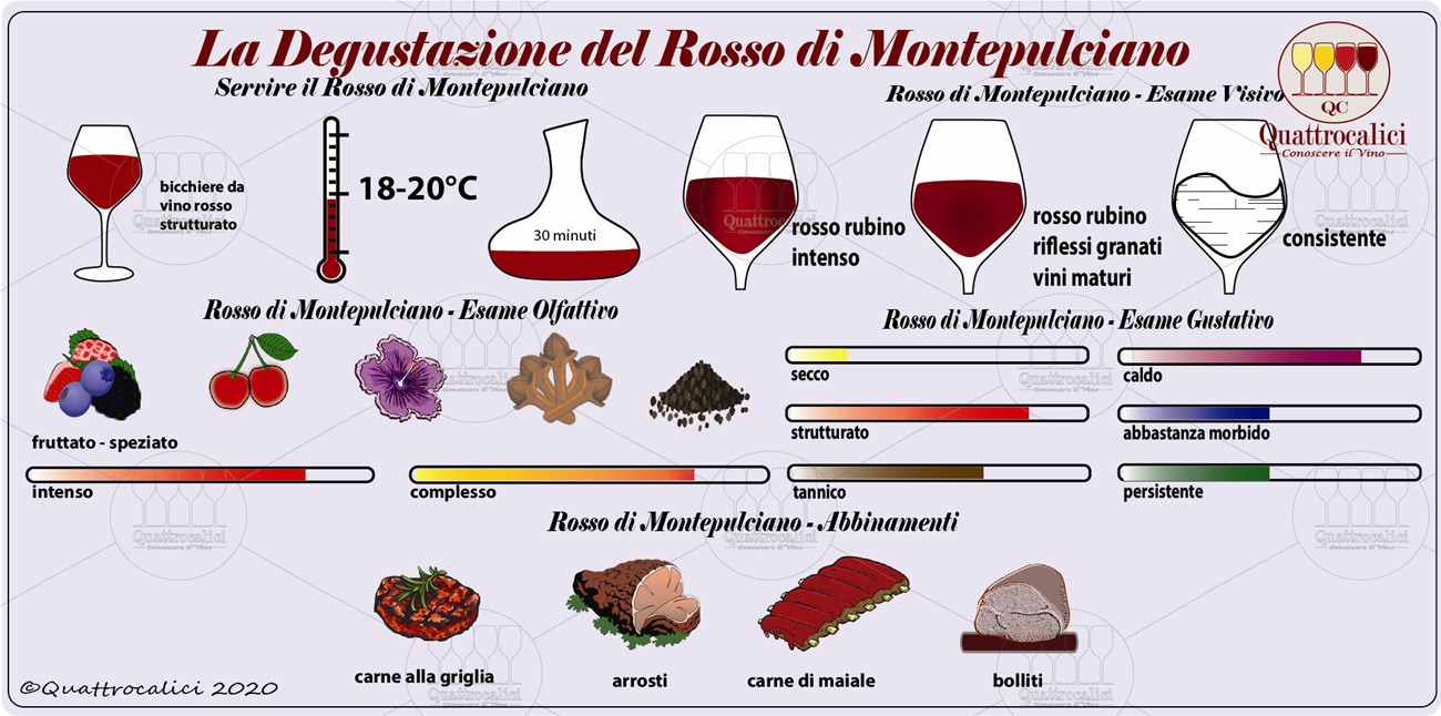 rosso di montepulciano degustazione