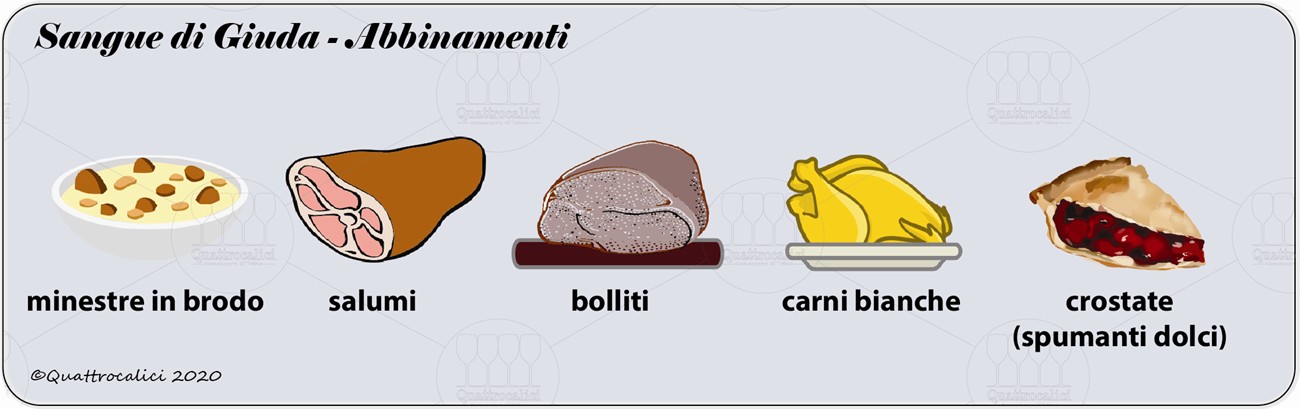 sangue di giuda degustazione abbinamenti