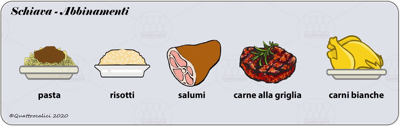 schiava degustazione abbinamenti