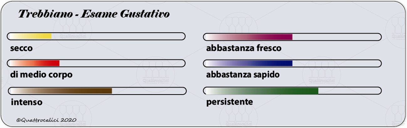 degustazione trebbiano gustativo