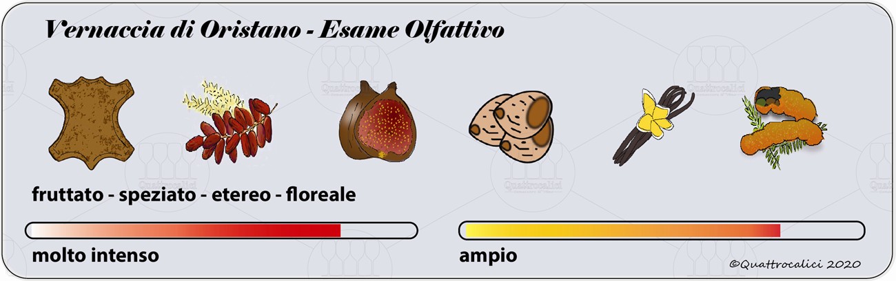 vernaccia di oristano degustazione olfattivo