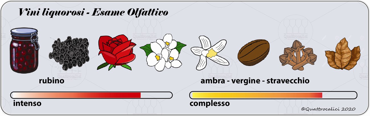 vini liquorosi degustazione olfattivo