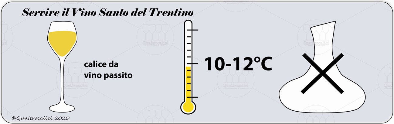 vino santo del trentino degustazione servizio