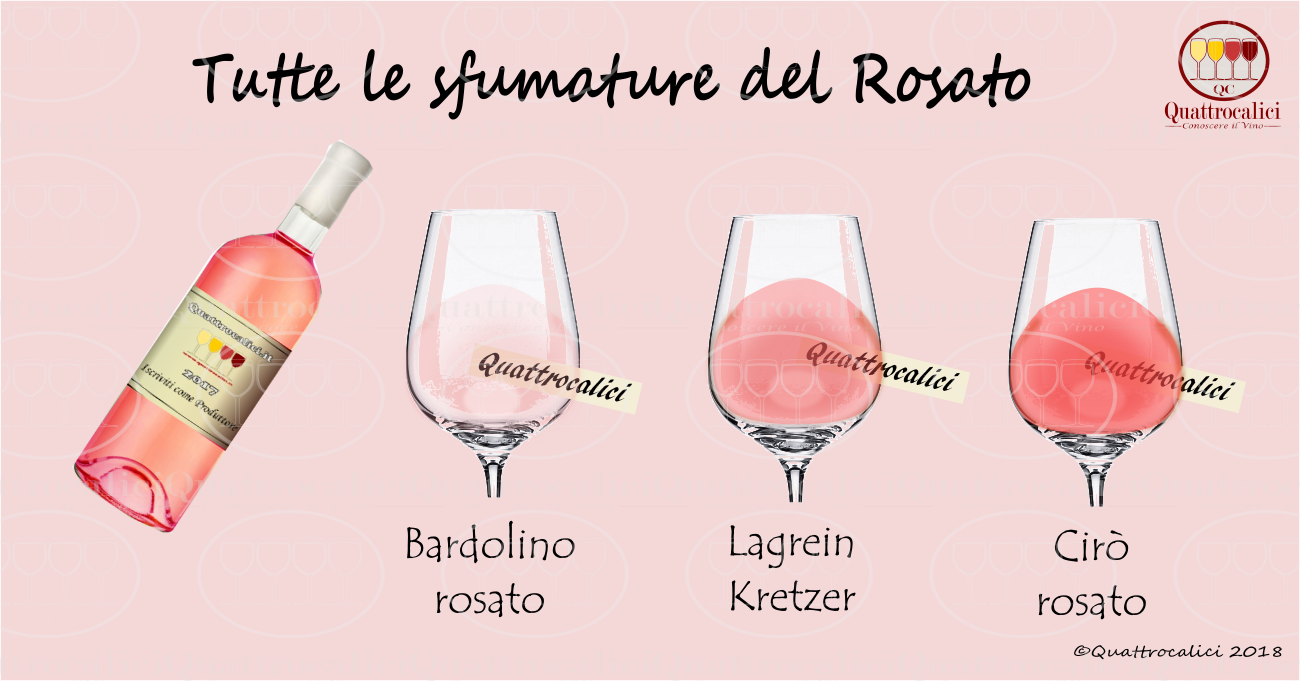 Vini Rosati - Quattrocalici:Conoscere il Vino
