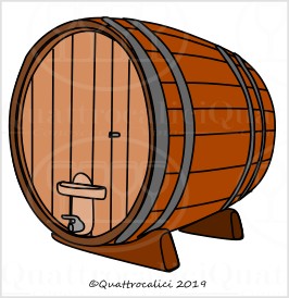 Botti grandi per il vino