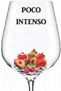 vino poco intenso