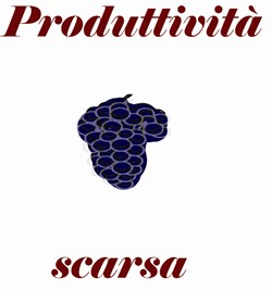produttività vite scarsa