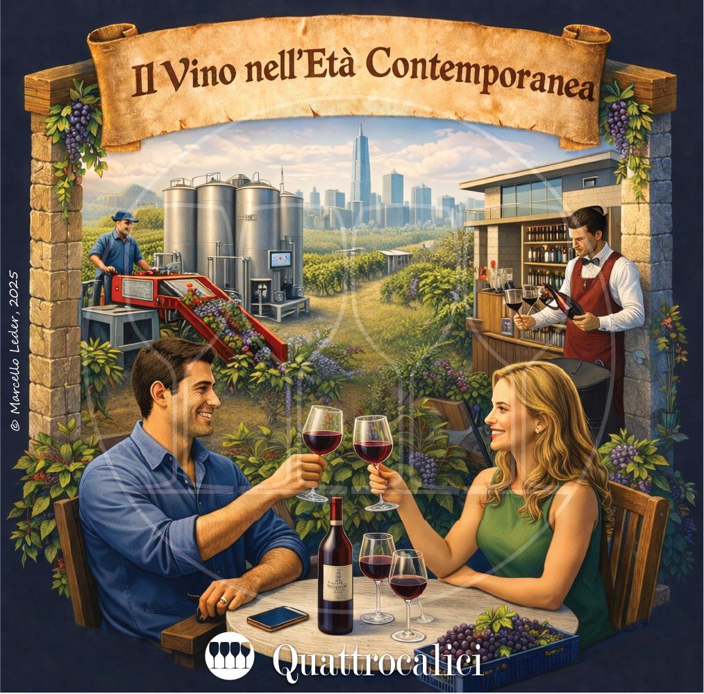 Il vino nell'etร contemporanea