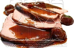 Arrosto di maiale all’uva