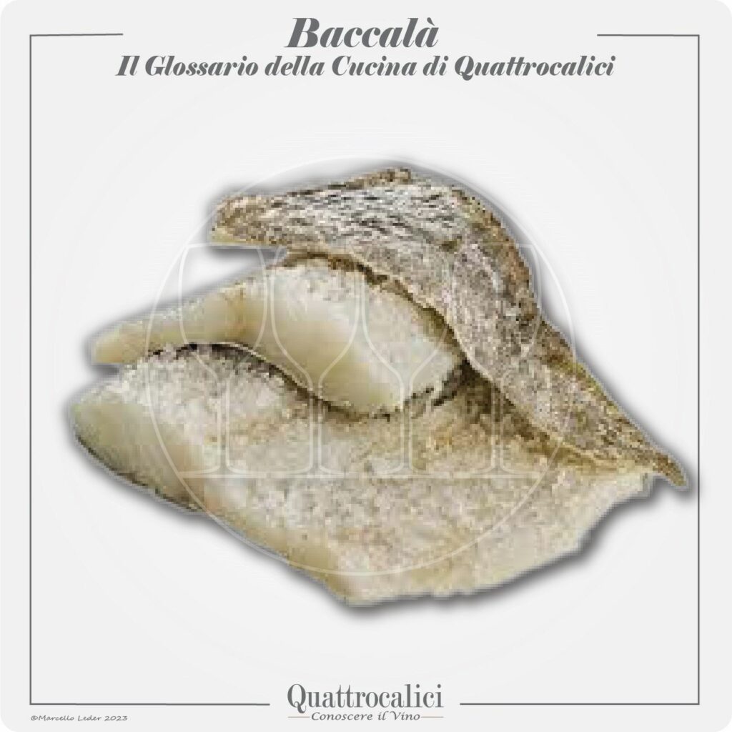 Il baccalà in cucina e con il vino