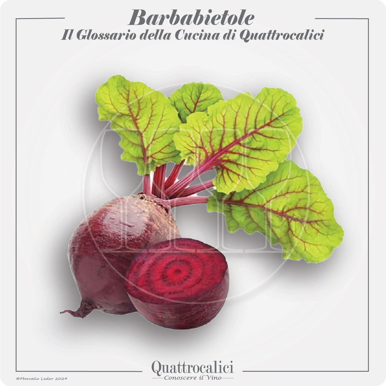 le barbabietole in cucina e con i vini