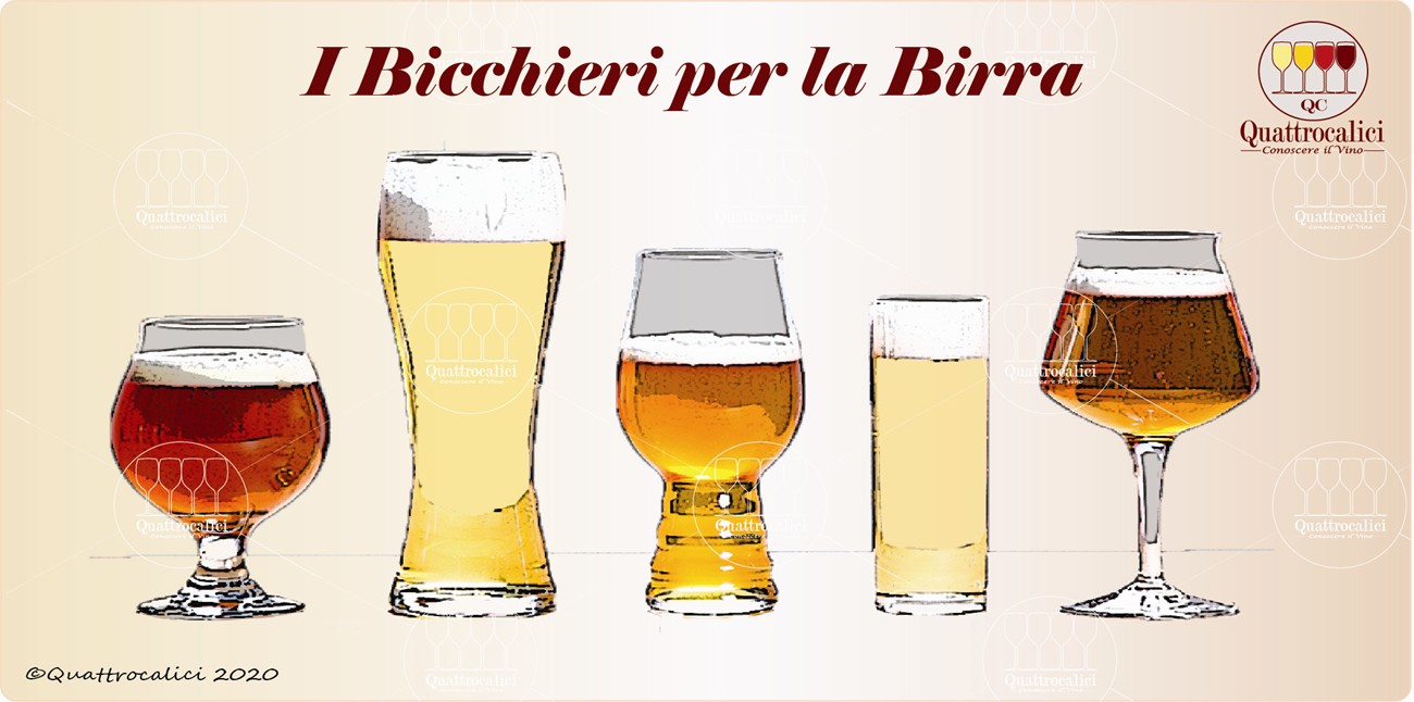 I bicchieri per la birra - Quattrocalici