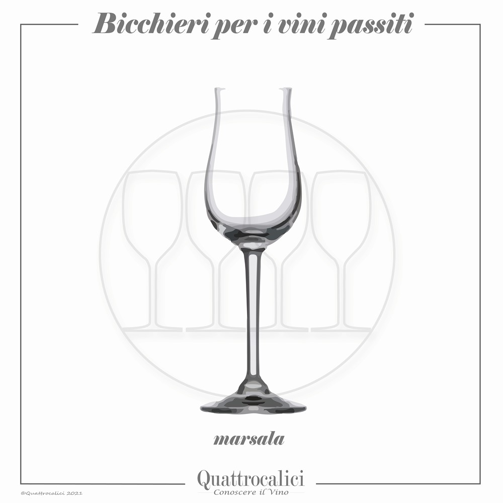 Bicchieri per vini passiti o liquorosi