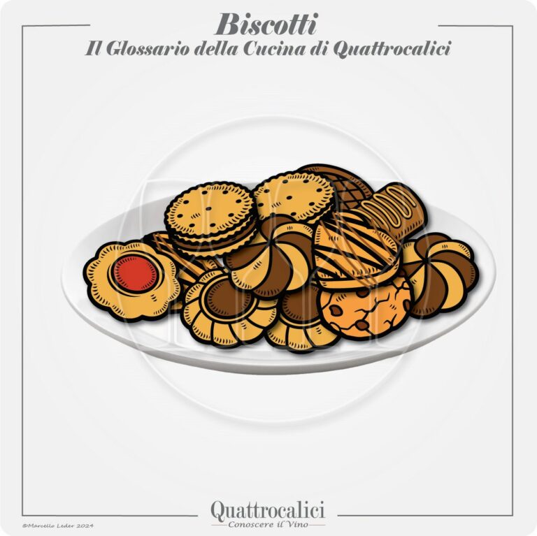 I biscotti e i vini in abbinamento