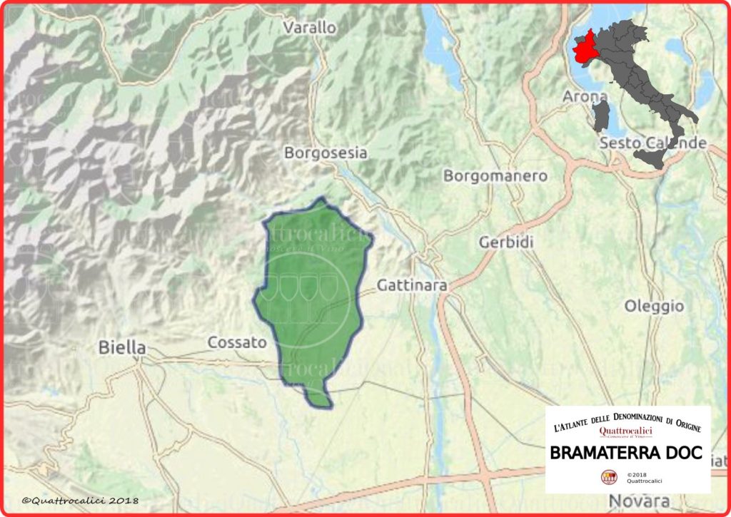 cartina bramaterra doc