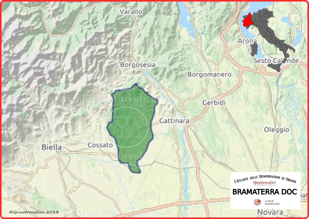 cartina bramaterra doc