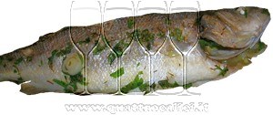 Branzino marinato al forno