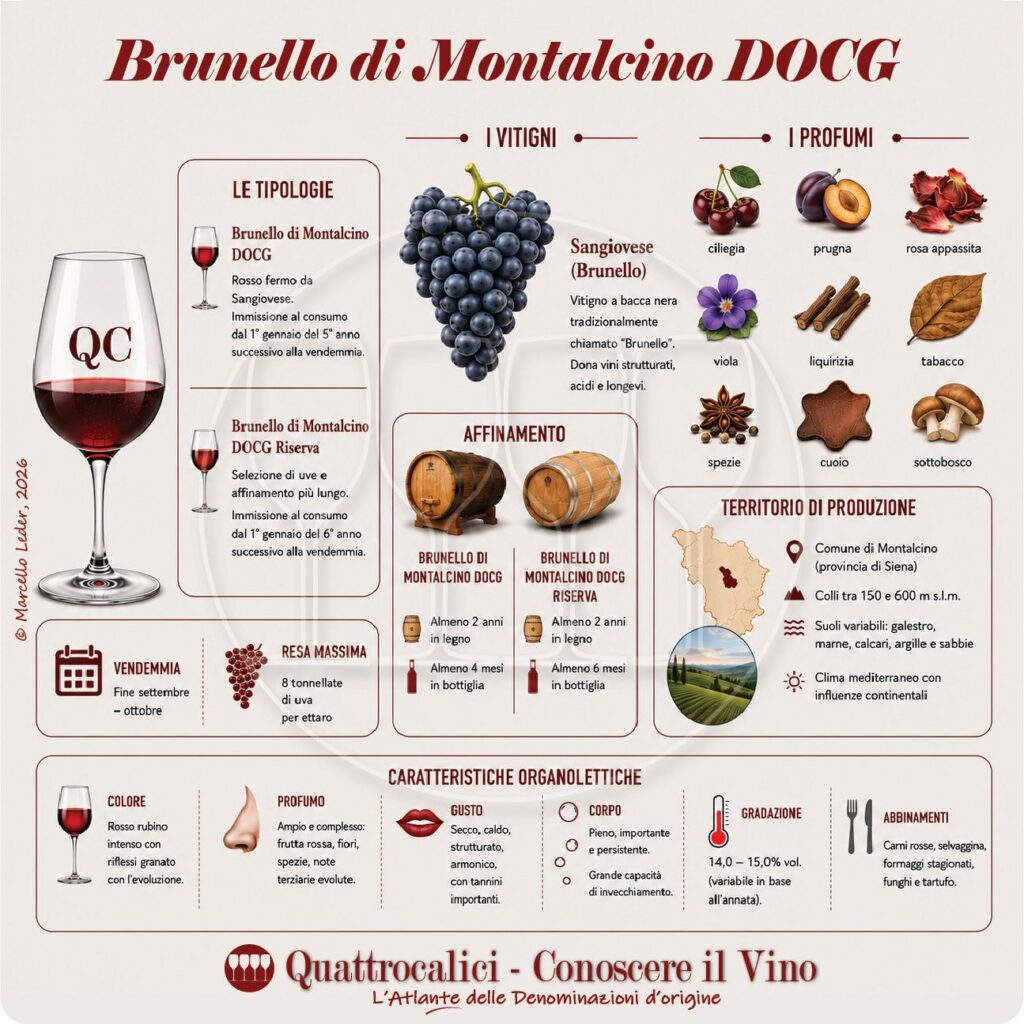 brunello di montalcino docg caratteristiche