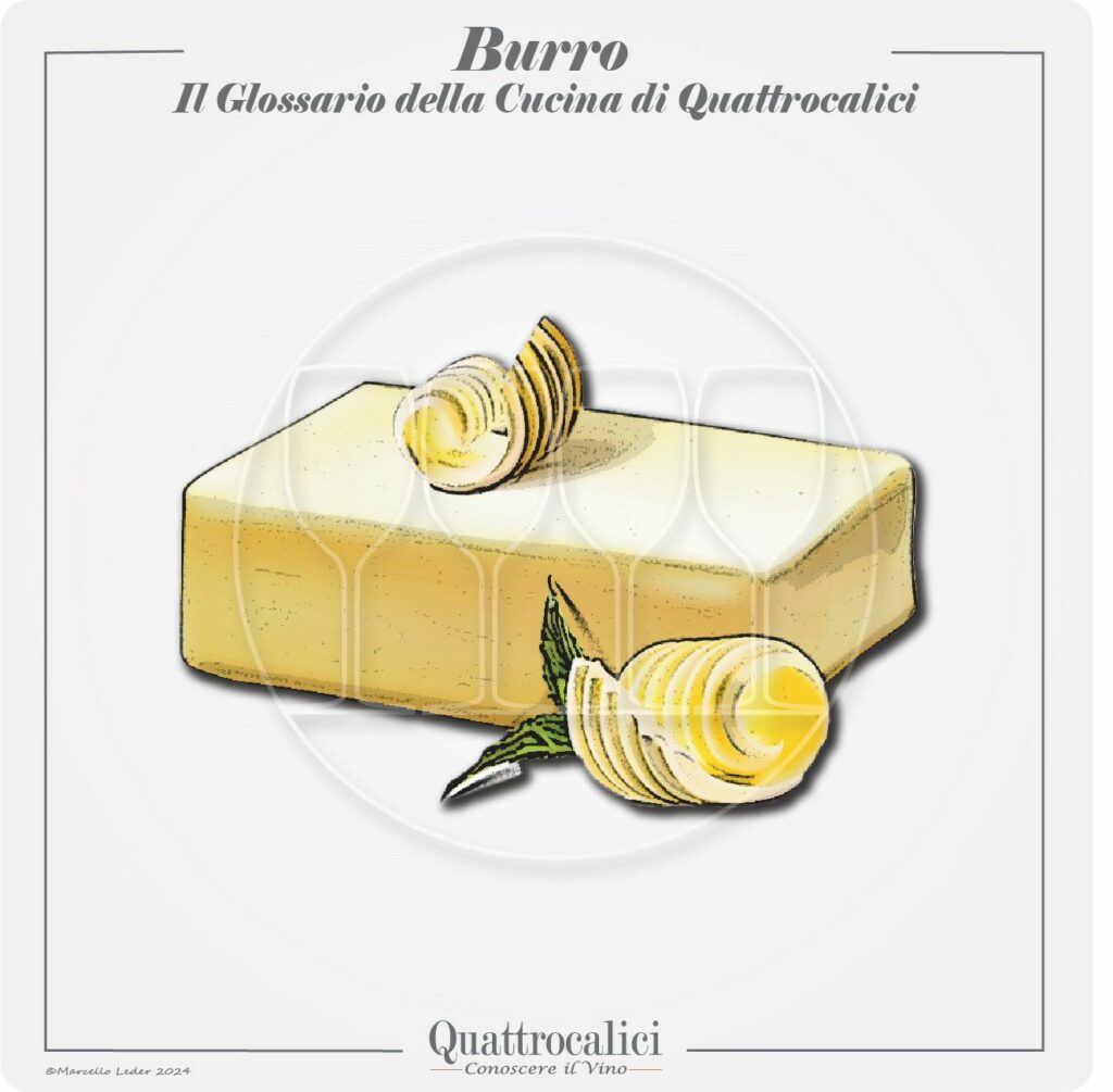 il burro in cucina