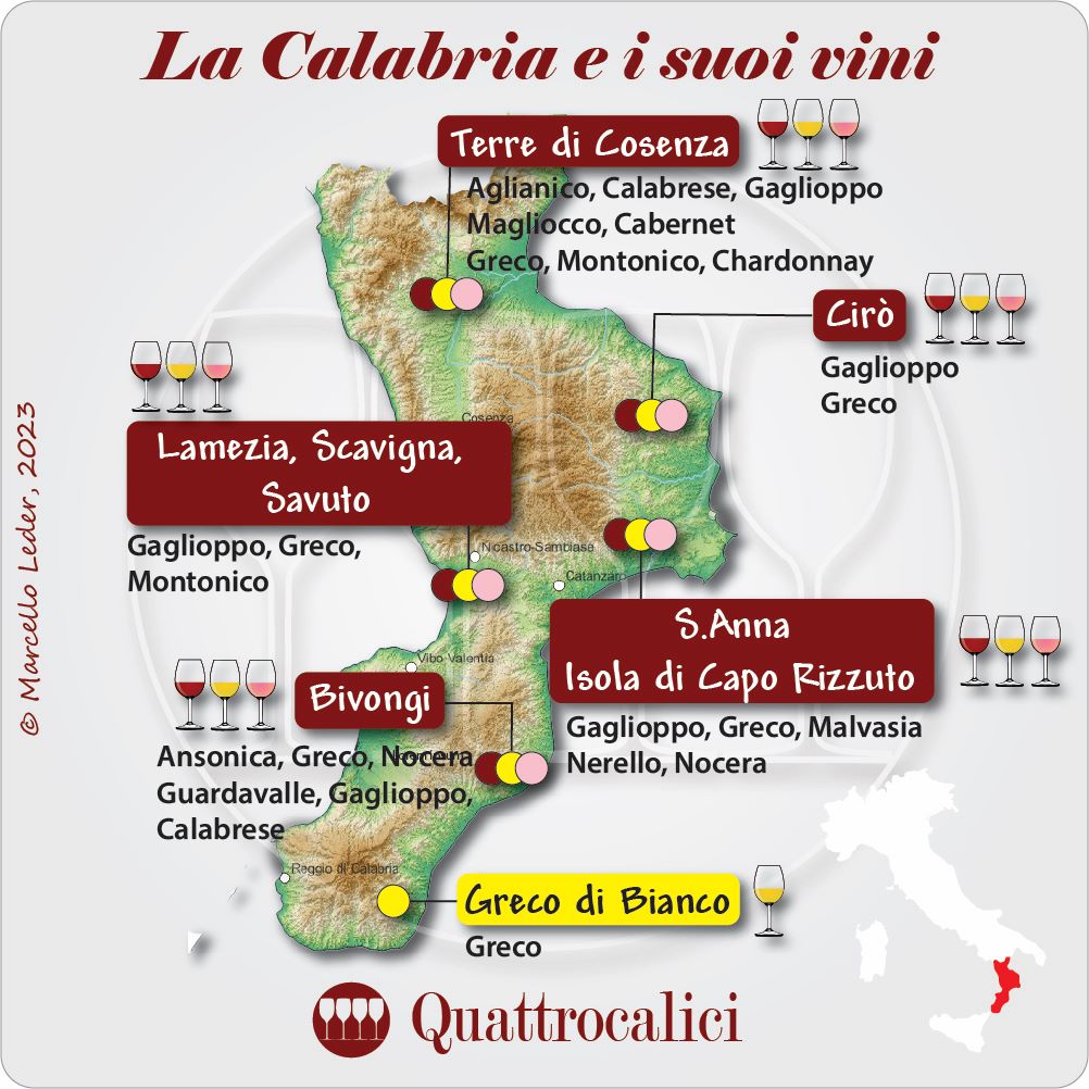 il vino in calabria