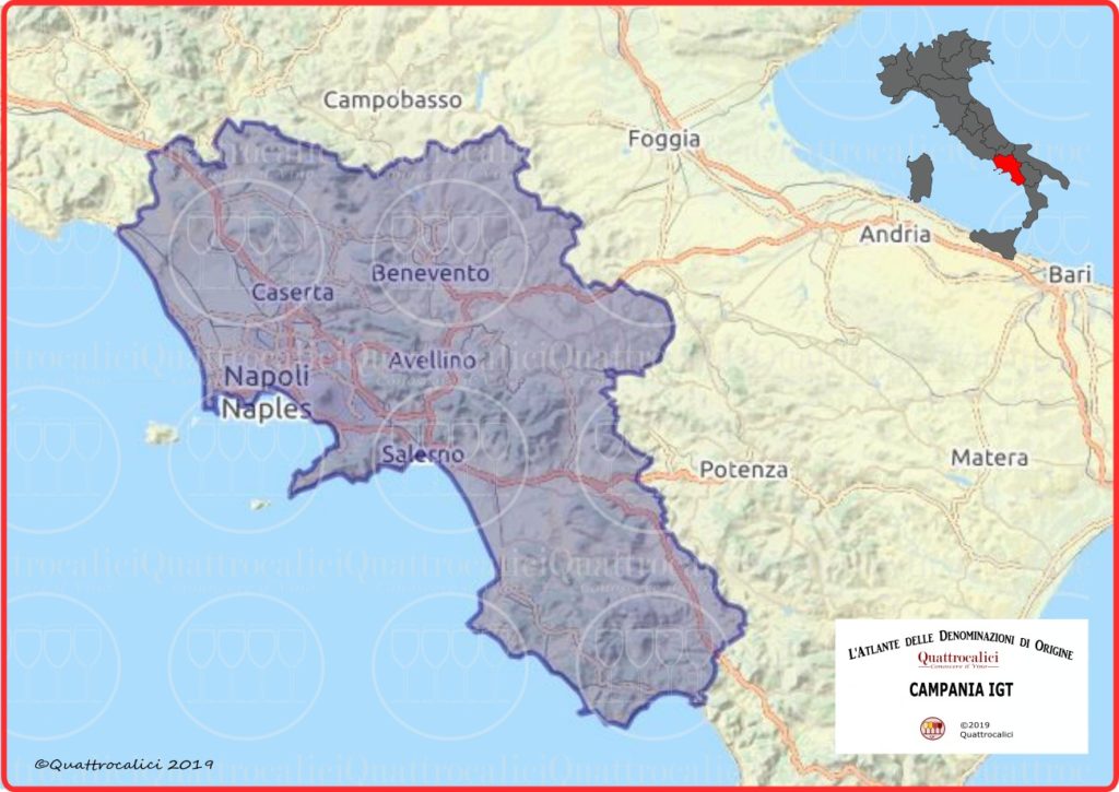 campania igt cartina