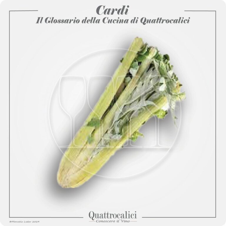 I cardi in cucina e con il vino