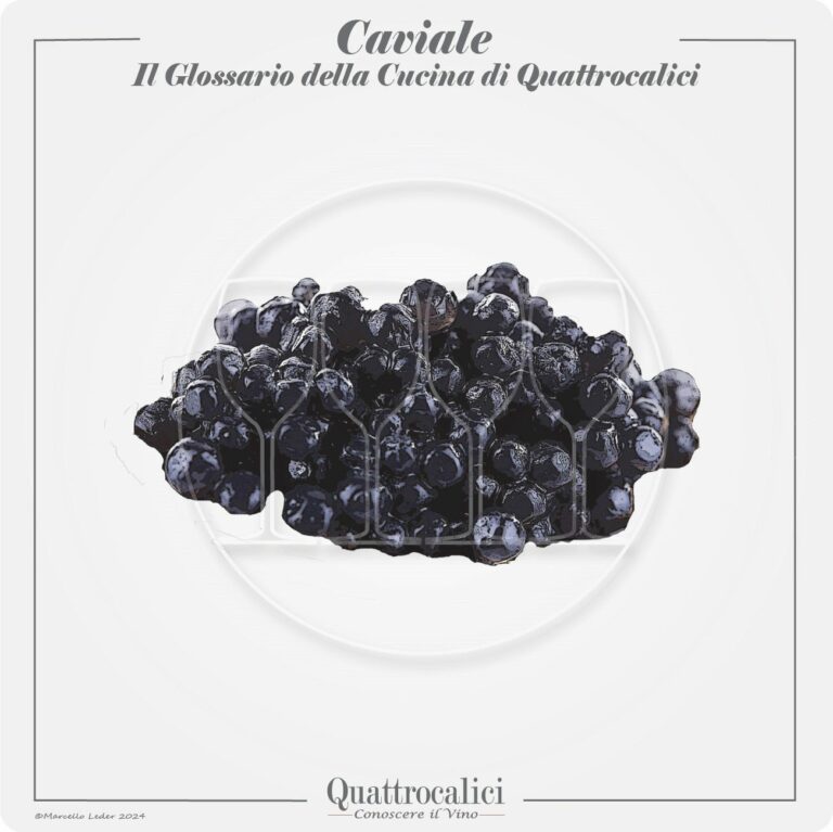 il caviale in cucina e con il vino