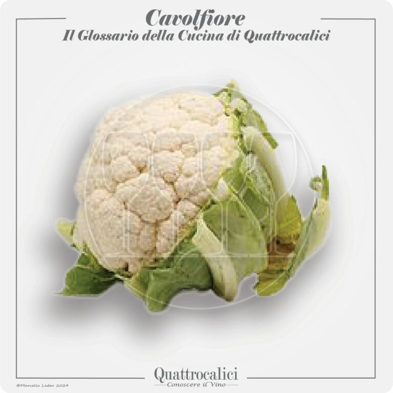 il cavolfiore in cucina e con i vini