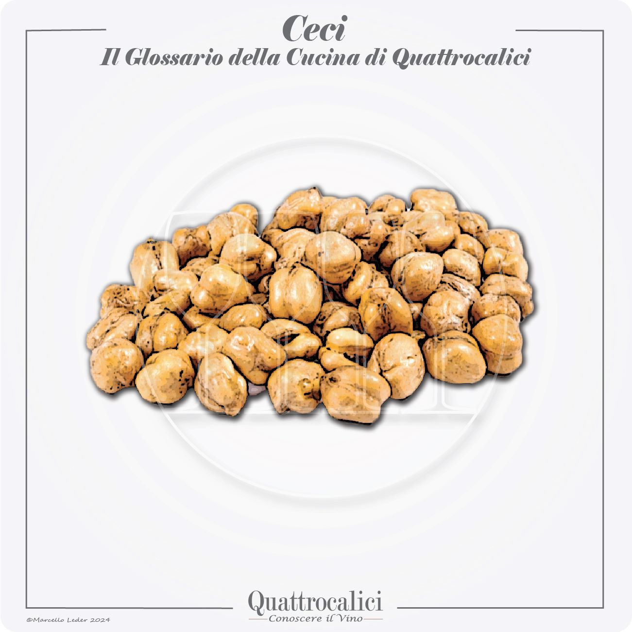 I ceci in cucina e con i vini