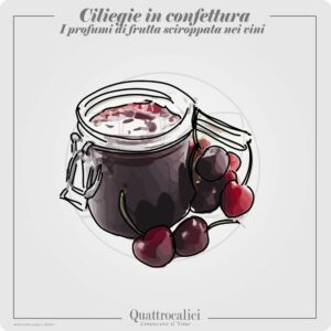 Il profumo di ciliegie in confettura nei vini
