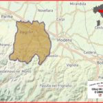 colli di scandiano e canossa doc cartina