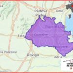 Cartina Corti Benedettine del Padovano DOC