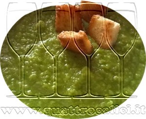 Crema di piselli e patate