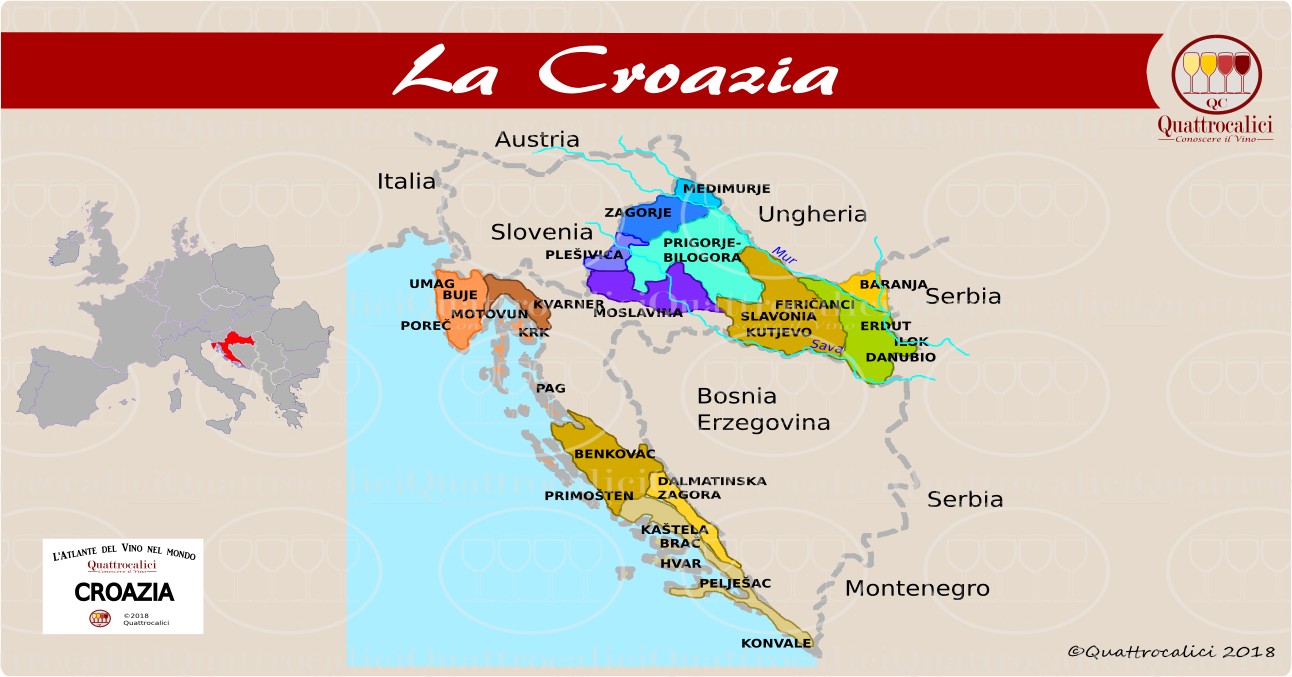 La Croazia e il vino