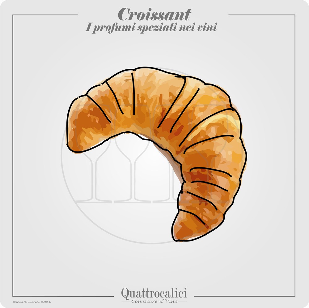 Il profumo di croissant nei vini