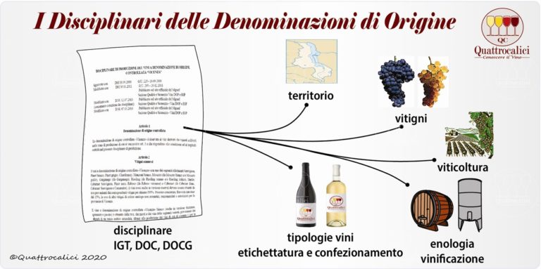 disciplinari e denominazioni di origine