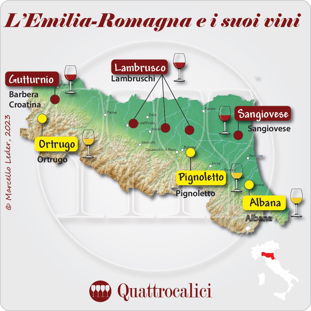 il vino in emilia romagna