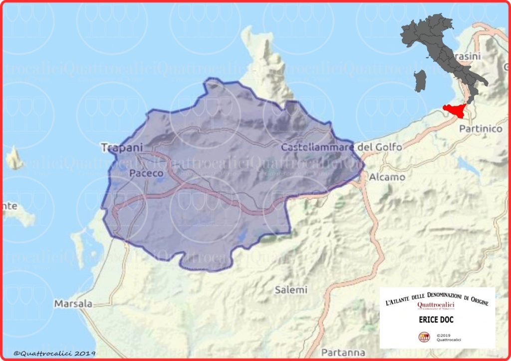 erice doc cartina