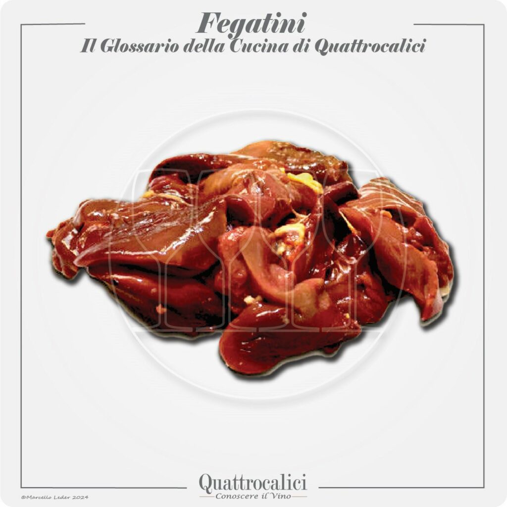 I fegatini in cucina e con il vino