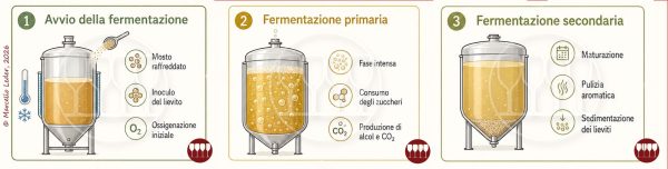 Produzione della birra – La Fermentazione - Quattrocalici