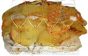 Filetto di rombo vestito di patate