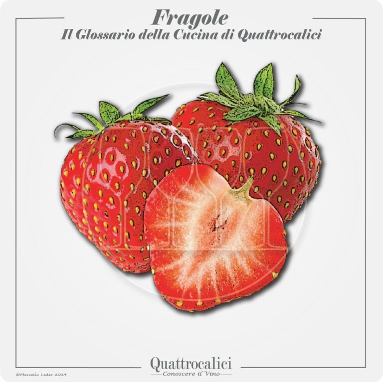 le fragole in cucina