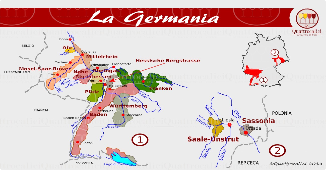 La Germania e il vino